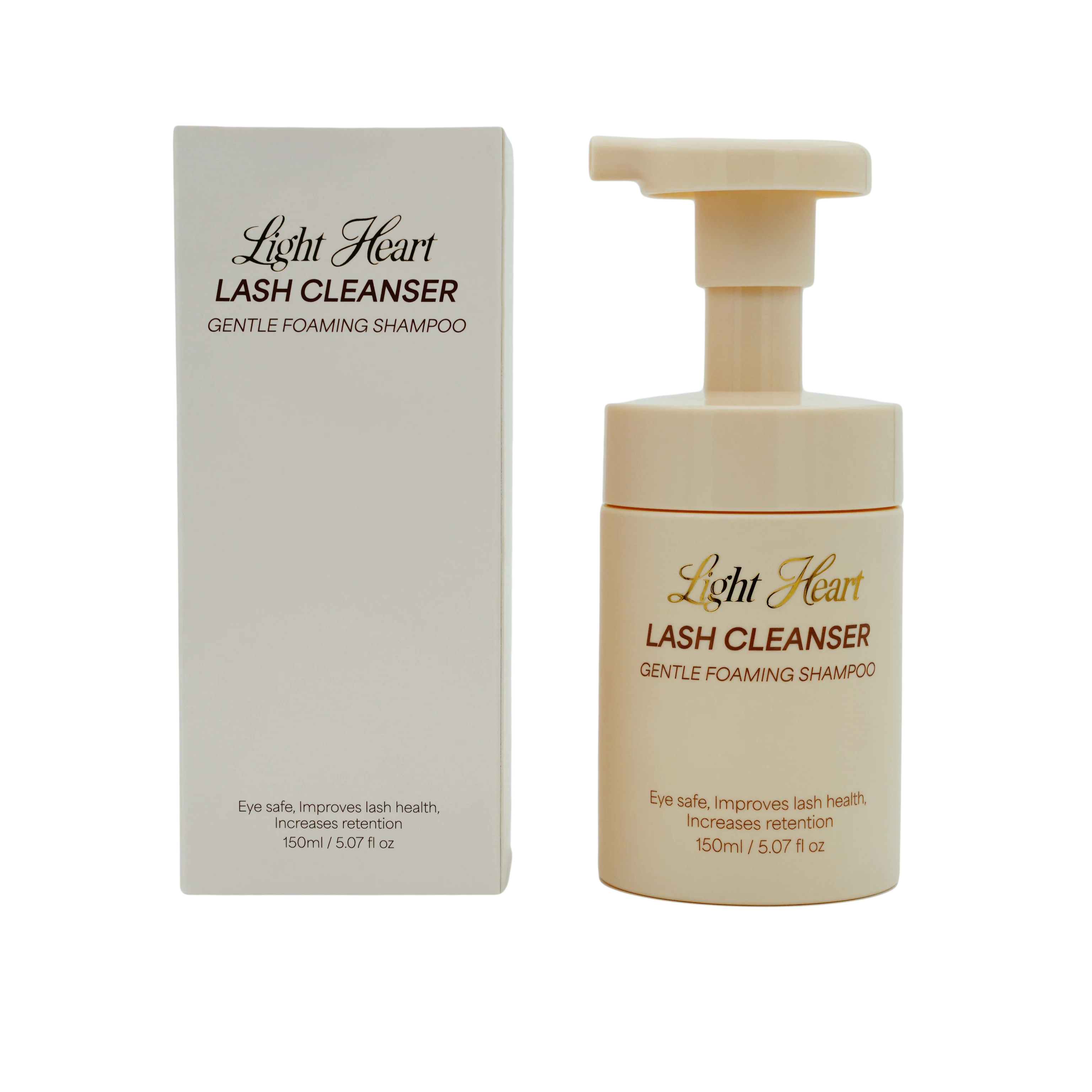 Retail Pack | Light Heart Lash Cleanser | 25 Count