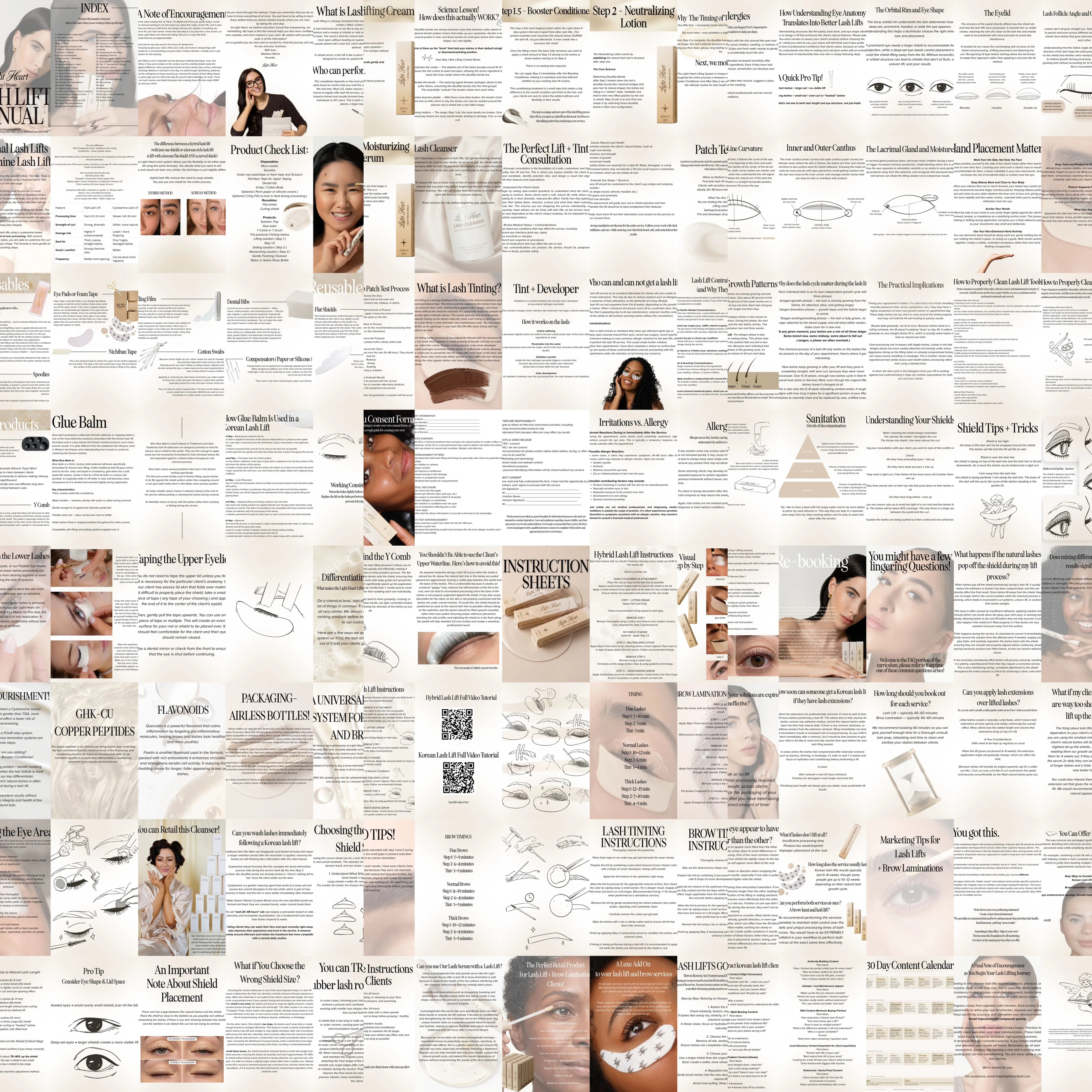 The Ultimate Lash Lift Manual (Digital Downloads) - Image 2